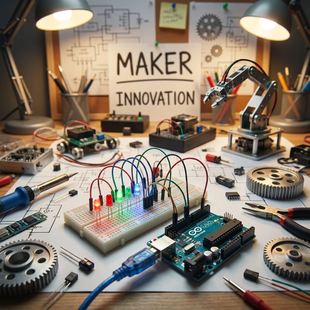 Arduino robot building
