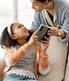 Parent worried about child's passive screen time